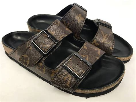 louis vuitton sandalias|louis vuitton sandals birkenstock.